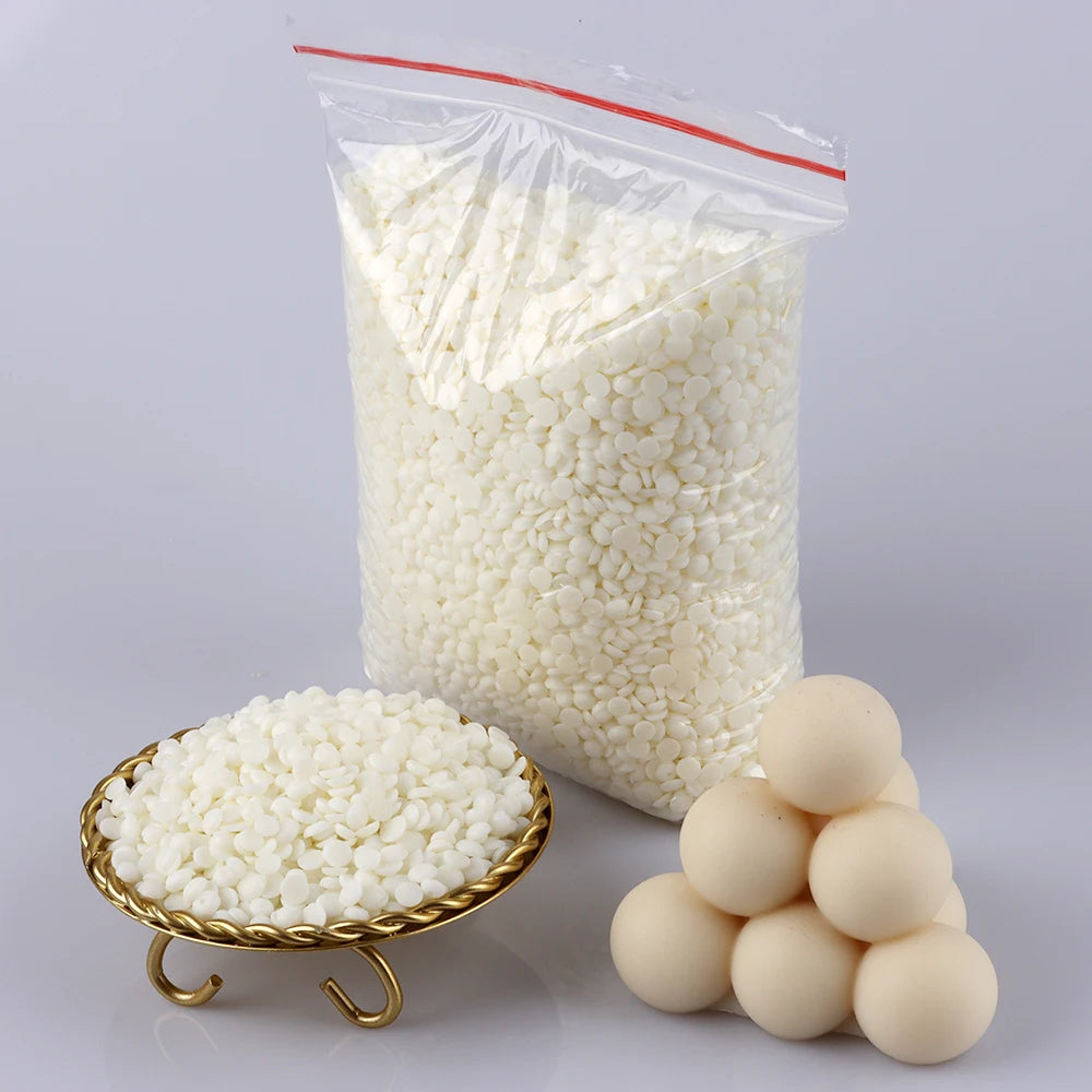 500G/1Kg Natural Soy Wax Granular Scented Candle Raw Material No Additives for DIY Candle Making Supplies Candle Raw Materials