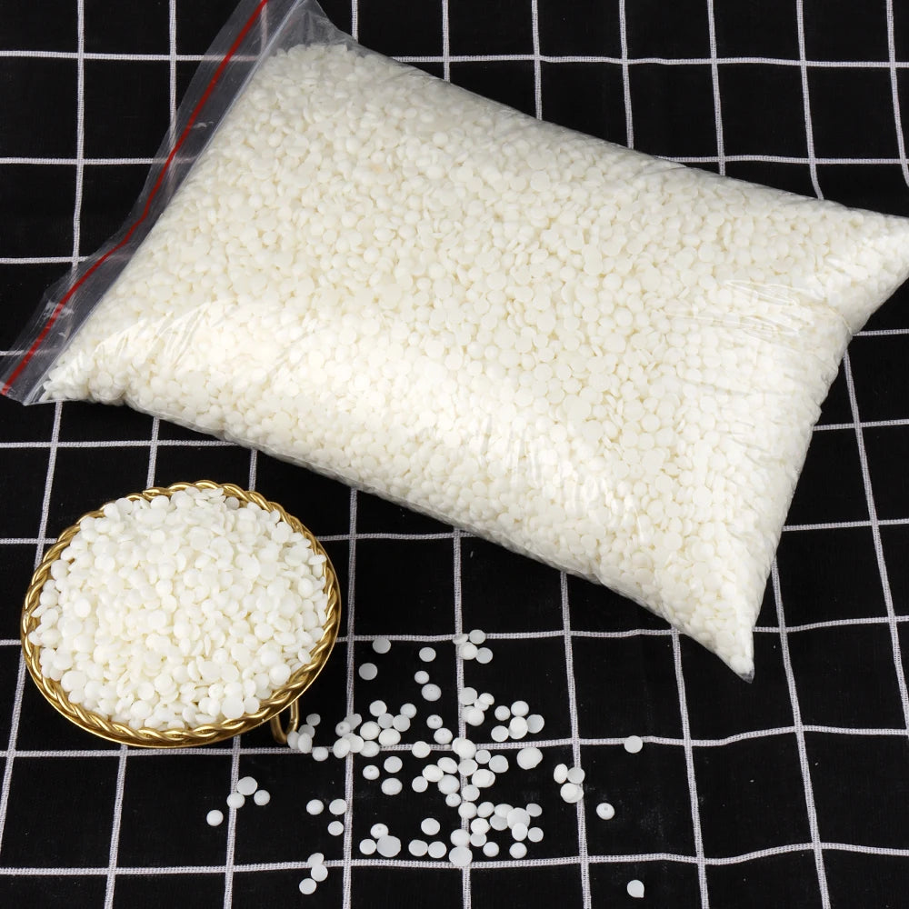 500G/1Kg Natural Soy Wax Granular Scented Candle Raw Material No Additives for DIY Candle Making Supplies Candle Raw Materials