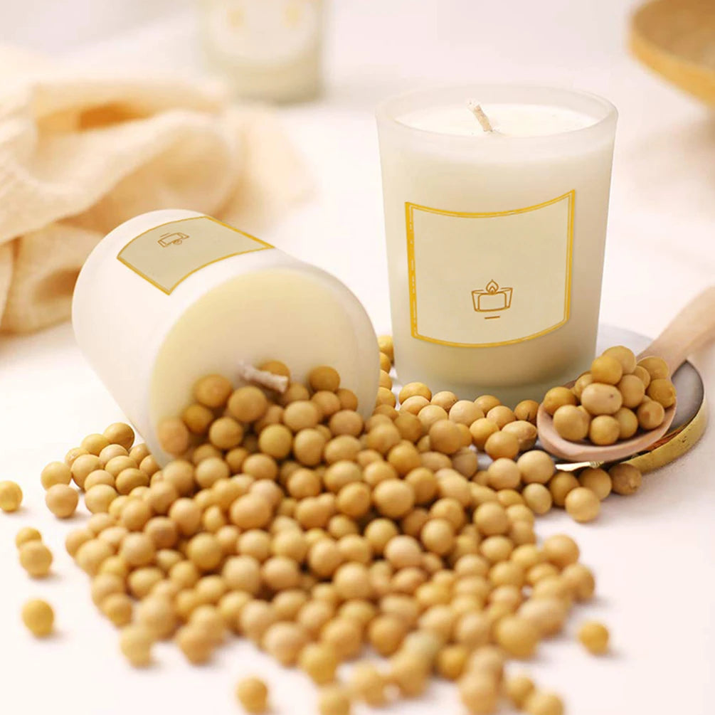 500G/1Kg Natural Soy Wax Granular Scented Candle Raw Material No Additives for DIY Candle Making Supplies Candle Raw Materials