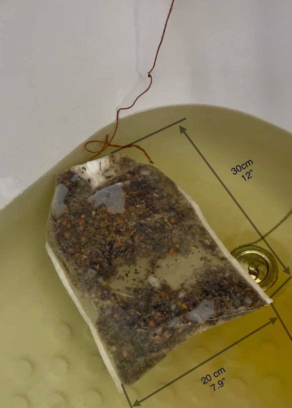 Handmade Herbal Bath Tea Bags: Natural Bath Soak Favors