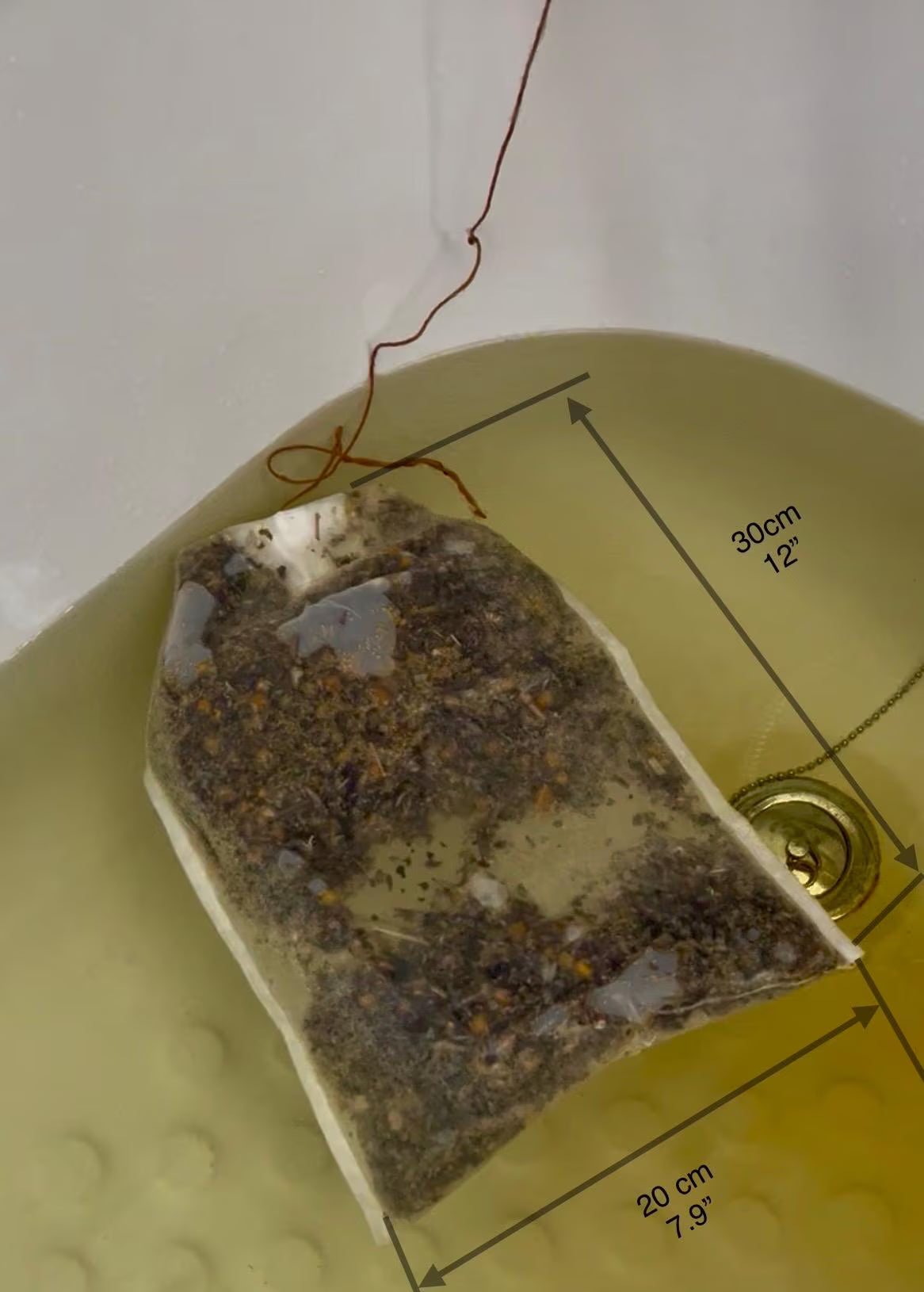 Handmade Herbal Bath Tea Bags: Natural Bath Soak Favors