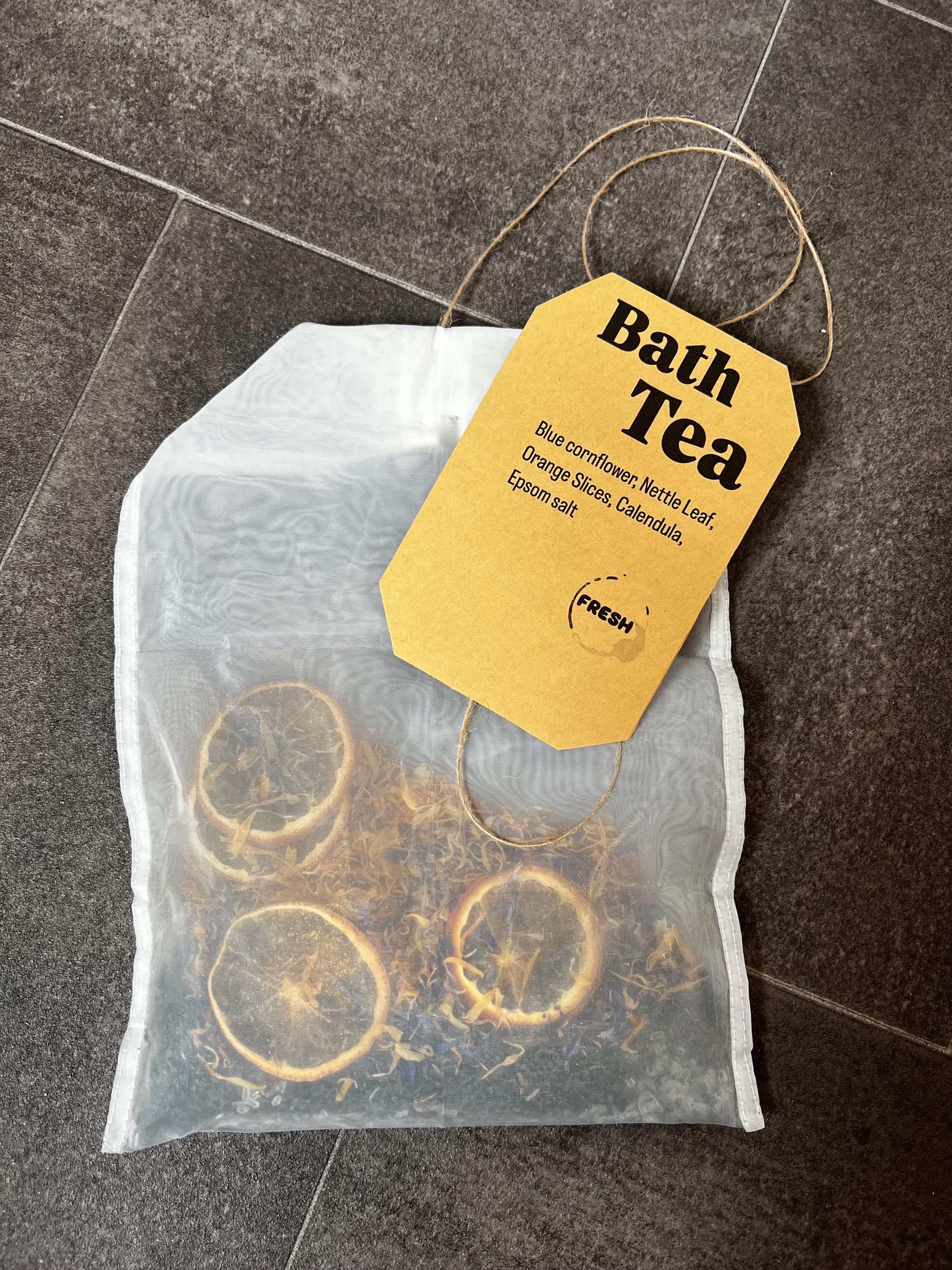Handmade Herbal Bath Tea Bags: Natural Bath Soak Favors