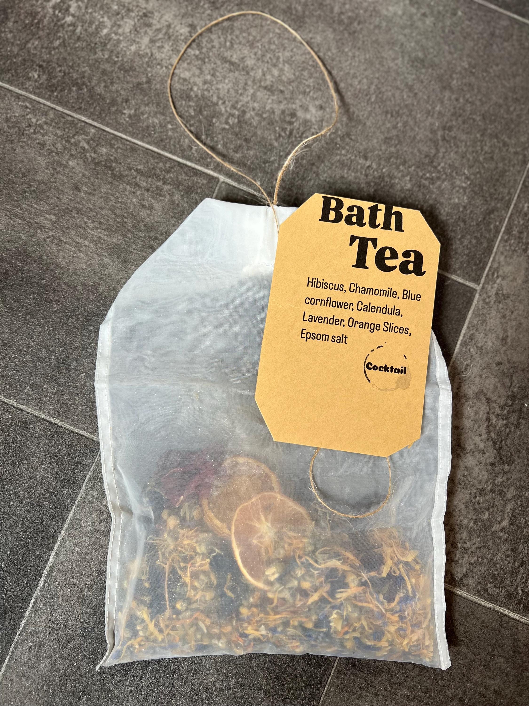 Handmade Herbal Bath Tea Bags: Natural Bath Soak Favors