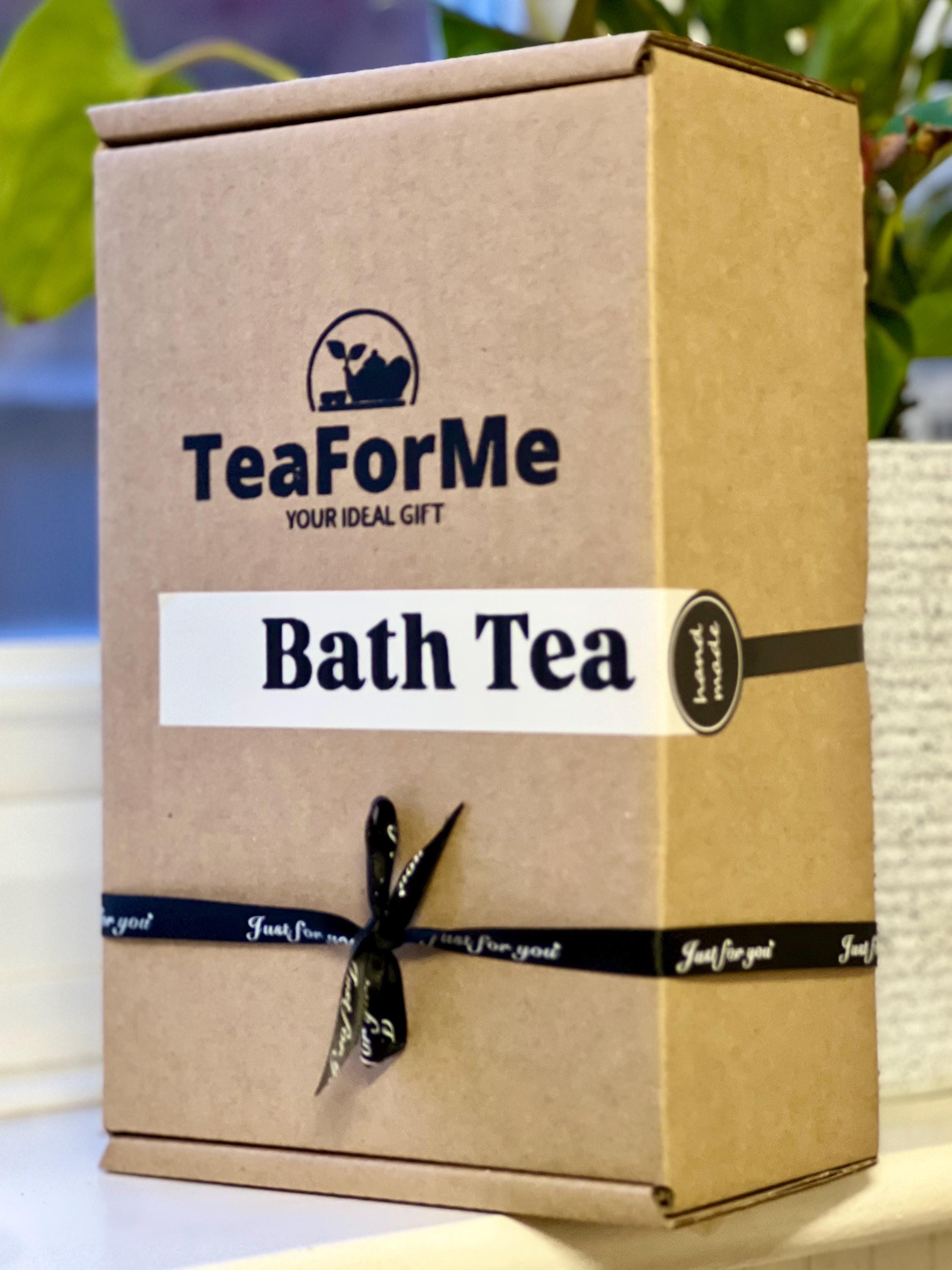 Handmade Herbal Bath Tea Bags: Natural Bath Soak Favors